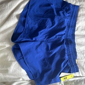 Blue Workout Shorts